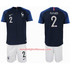 Maillot/Tenue France PAVARD 2 2 star Enfant Domicile Coupe du monde 2018